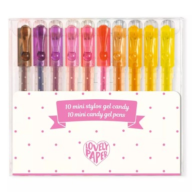 Set mini penne a gel - Pink