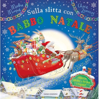 Sulla slitta con Babbo Natale