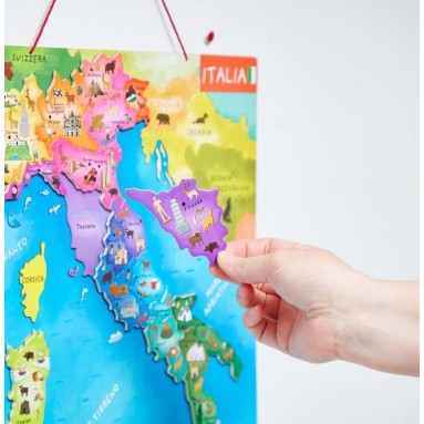 Puzzle - Mappa Italia Magnetica