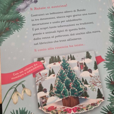 Natale. Calendario dell'avvento pop-up