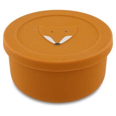 Porta snack in silicone: Mr Fox