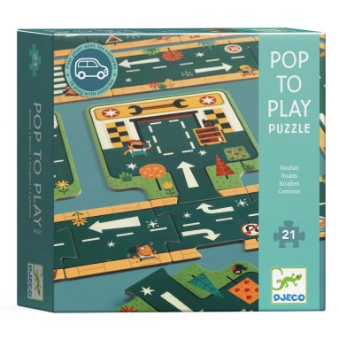 Pop to play puzzle: Strade 