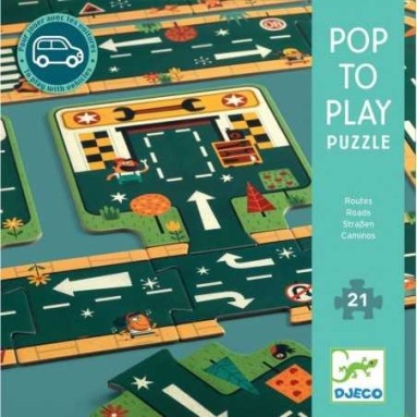 Pop to play puzzle: Strade 